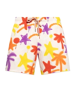 Palm Angels X Vilebrequin Graphic Printed Swim Shorts