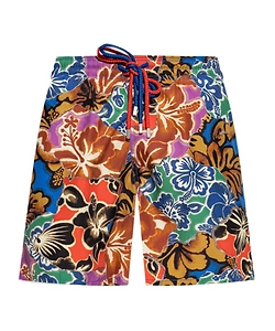 Palm Angels X Vilebrequin Graphic Printed Swim Shorts