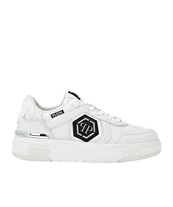 Philipp Plein Logo Patch Low-Top Sneakers