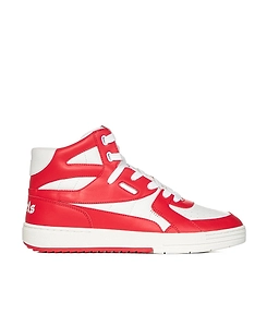 University High-Top Leather Sneakers