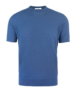 Paolo Pecora Short Sleeve Knit Sweater