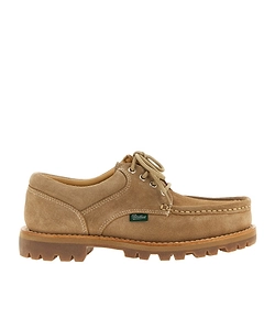 Suede Lace-Up Derby Shoes