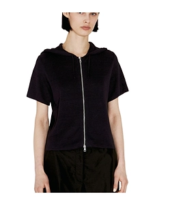 Our Legacy Knitted Slim Hooded Zip-Up Knitted Cardigan