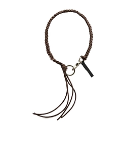 Our Legacy Braided Leather Necklace