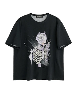 Our Legacy New Box Cybernetic Angel Print T-Shirt