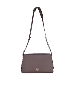Pinko Logo Plaque Shoulder Bag