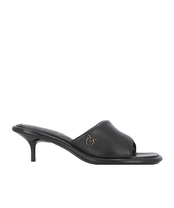Pinko Logo Plaque Tara Slippers