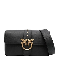 Pinko Love Birds Studded Satchel Bag