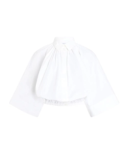 Patou Gathered Oversized Shirt