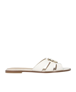 Pinko Love Birds Cut-Out Flat Sandals