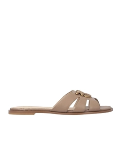 Pinko Love Birds Cut-Out Flat Sandals