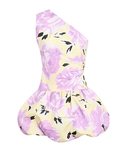 Patou Asymmetrical Mini Dress