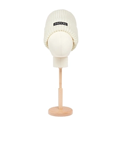 Patou Logo Patch Turn-Up Brim Beanie