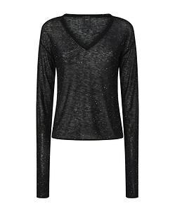 Pinko V-Neck Knitted Jumper