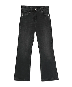 Cotton Flared Denim Jeans