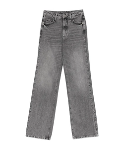 High-Waisted Regular Fit Jeans