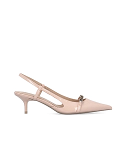 Pinko Chain-Linked Slingback Pumps