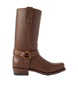 Leather Biker Boots