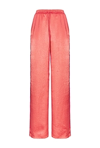 Pinko Pyjama-Style Satin Palazzo Trousers