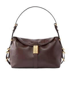 Pinko Saddle Bag Baguette Small Leather Shoulder Bag