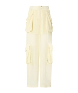 Pinko Sheer Georgette Cargo Trousers