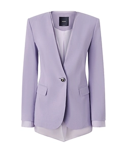 Pinko Single-Breasted Long Sleeved Blazer