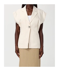 Pinko Single-Breasted Sleeveless Blazer