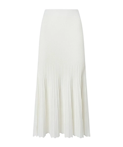 Pinko Las Palmas Pleated Midi Skirt