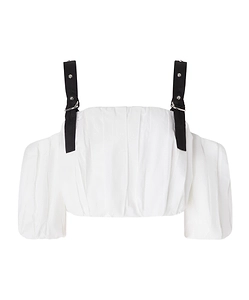 Pinko Sleeveless Cropped Top