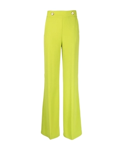 Pressed-Crease Palazzo Pants