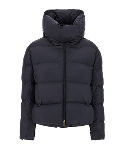Pinko Zip-Up Hooded Coat