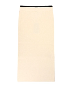 Pinko Nuova Guinea Logo Patch Knitted Midi Skirt