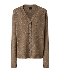 Pinko Marche Sequin Embellished Knitted Cardigan
