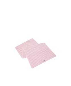 Pinko Logo Patch Knitted Scarf