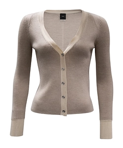 Pinko V-Neck Button-Up Cardigan
