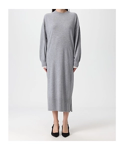 Round Neck Long Sleeve Dress