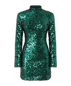 Pinko Short Sequin Embellished Dress