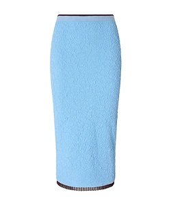Textured Midi Skirt