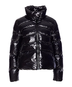 Pinko Long-Sleeved Zip-Up Down Jacket