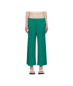 Pleated Knit Casual Pants