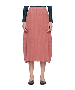 Pleated Midi Skirt