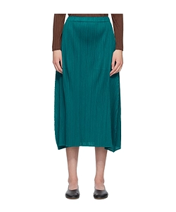 Pleated Midi Skirt