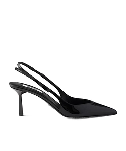 Prada Pointed-Toe Slingback Pumps