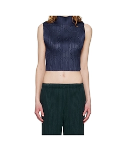 Pleated Vest
