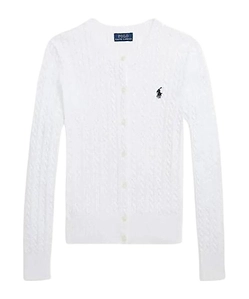 Polo Ralph Lauren Kids Logo Embroidered Buttoned Cardigan