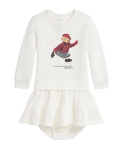 Polo Ralph Lauren Kids Polo Bear Dress Set