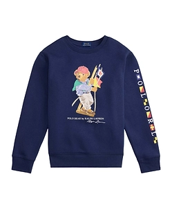 Polo Ralph Lauren Kids Logo Embroidered Crewneck Sweatshirt