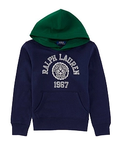 Polo Ralph Lauren Kids Logo Printed Hoodie