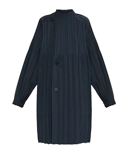 Pleats Please Issey Miyake Pleated Coat