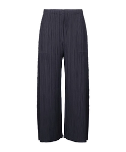 Pleats Please Issey Miyake Wide Leg Pleated Trousers